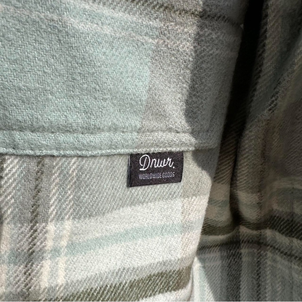ZARA Plaid Flannel Shirt Jacket Men Large Fall Layers - Picture 4 of 6